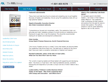 Tablet Screenshot of leadershipcodebook.com